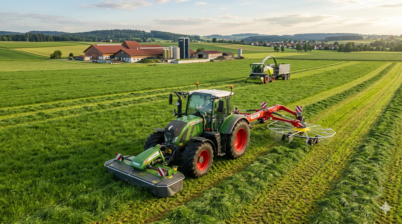 Gras Silage Landwirtschaft Simulator