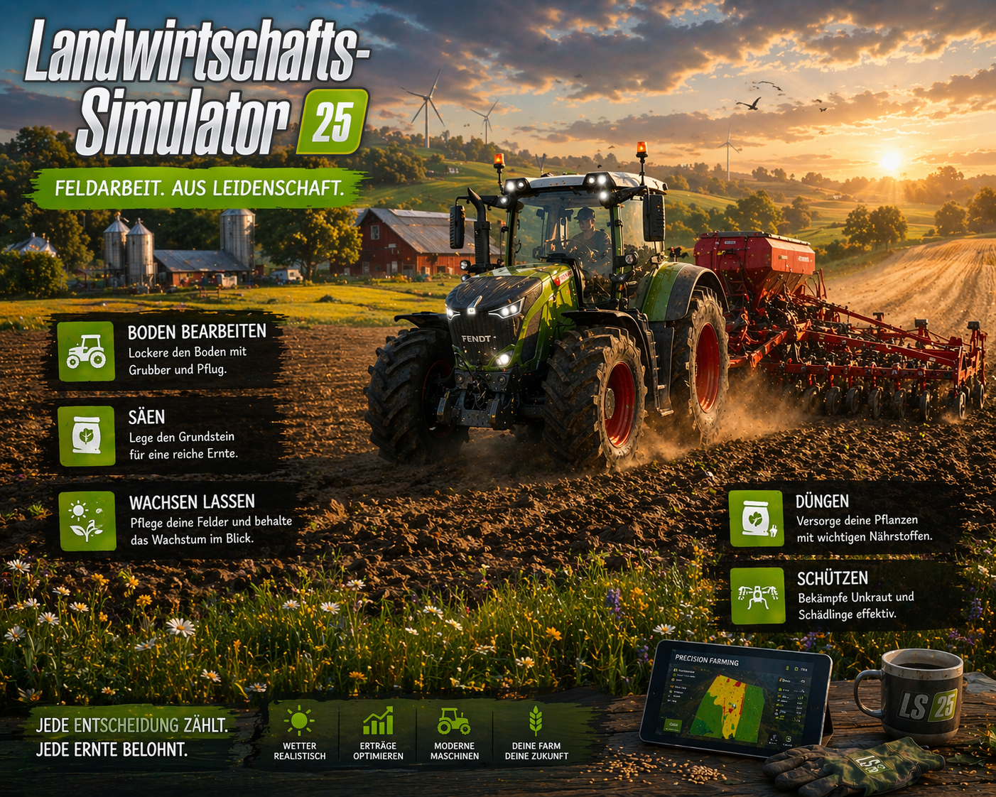 Landwirtschafts-Simulator 25 – Feldarbeit aus Leidenschaft